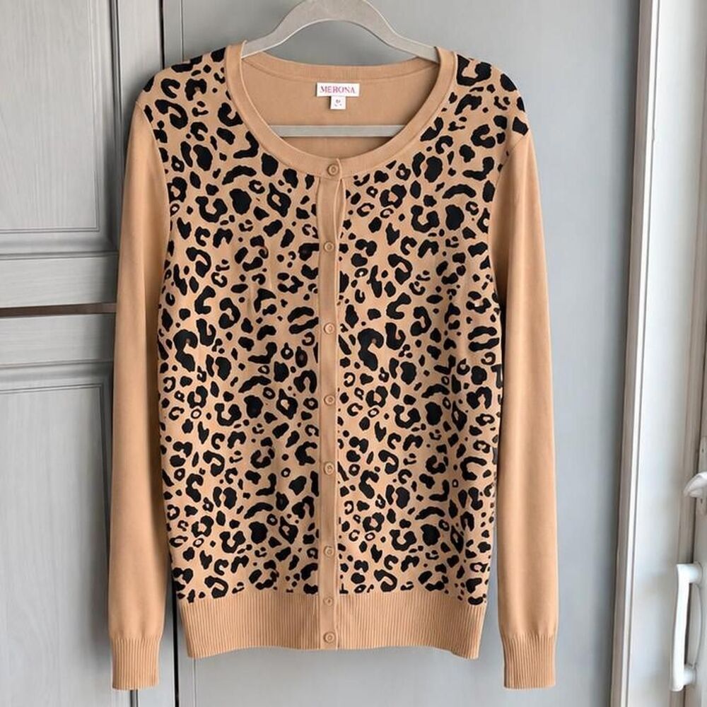 Merona size XL camel/tan cardigan